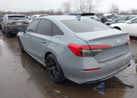 2023 Honda Civic Sport из США, поврежденный, VIN 2HGFE2F57PH530449